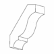 Crown moulding profile CM 1030