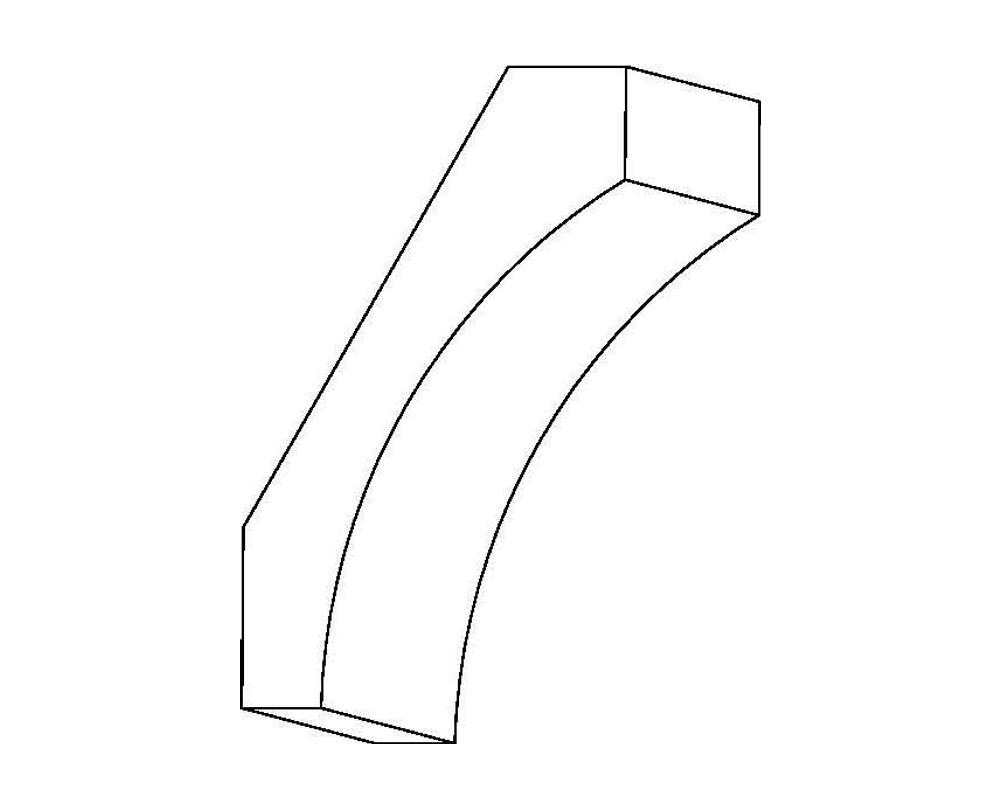 Crown moulding profile CM 1032