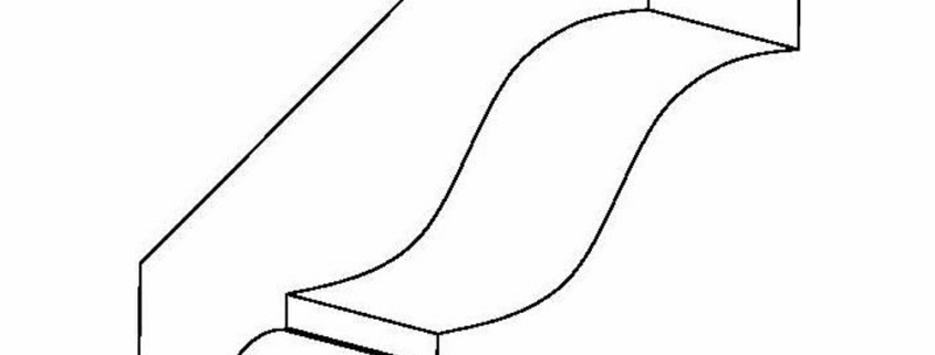 Crown moulding profile CM 1040