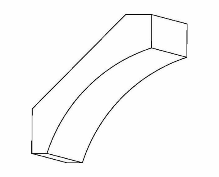 Crown moulding profile CM 1042