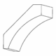 Crown moulding profile CM 1042