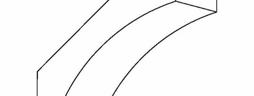 Crown moulding profile CM 1042