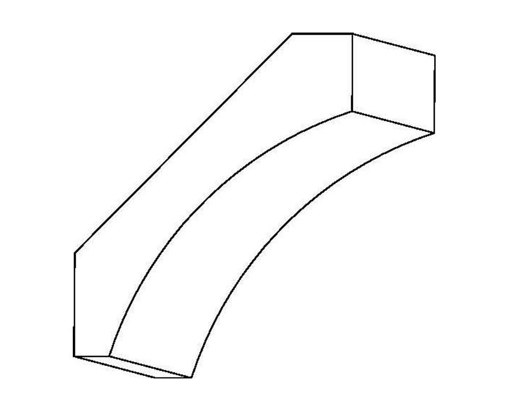 Crown moulding profile CM 1042