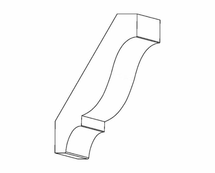 Crown moulding profile CM 2030