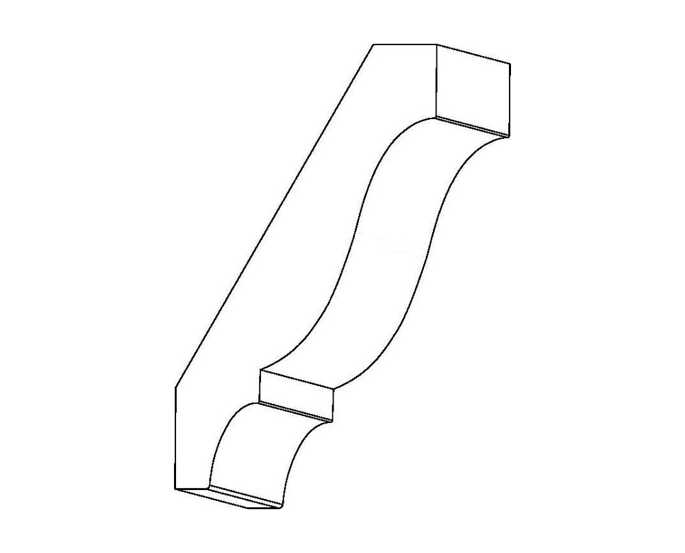 Crown moulding profile CM 2030