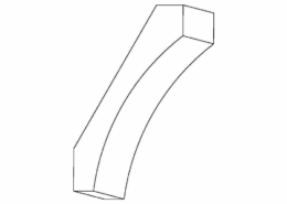 Crown moulding profile CM 2032