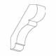 Crown moulding profile CM 2038