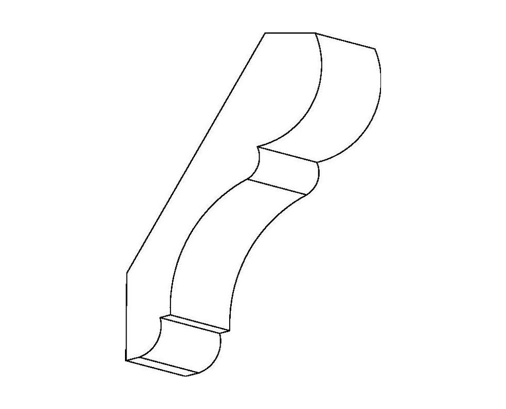 Crown moulding profile CM 2038