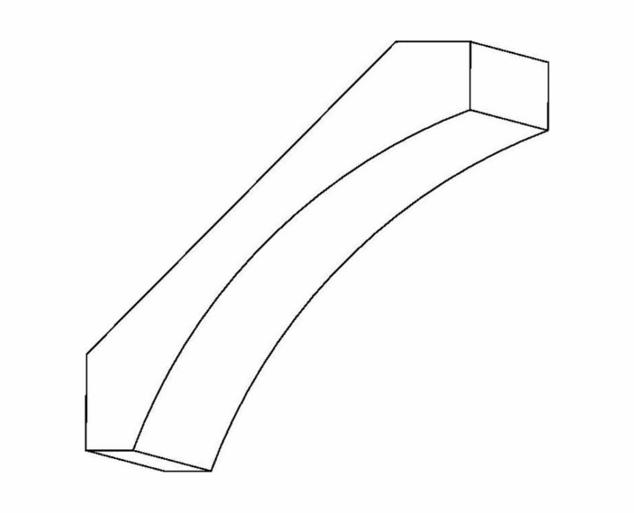 Crown moulding profile CM 2042