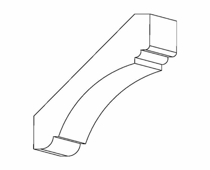 Crown moulding profile CM 2046