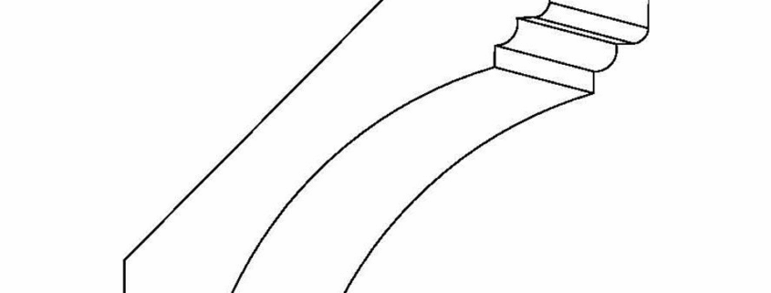 Crown moulding profile CM 2046