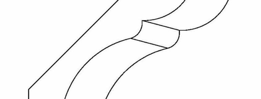 Crown moulding profile CM 2048